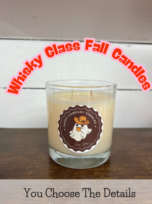 Whisky Glass Fall Scents (Choose details below)