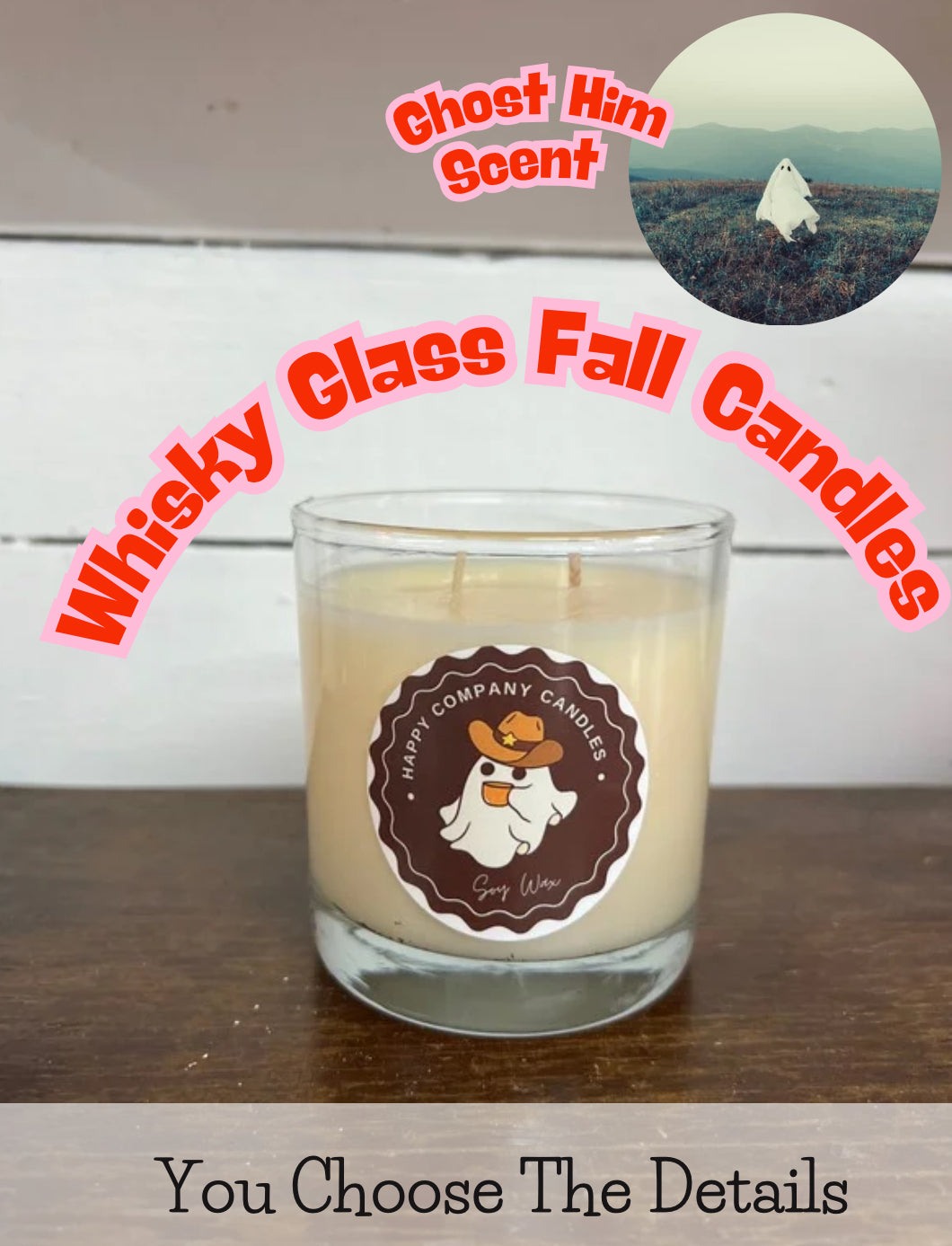 Whisky Glass Fall Scents (Choose details below)