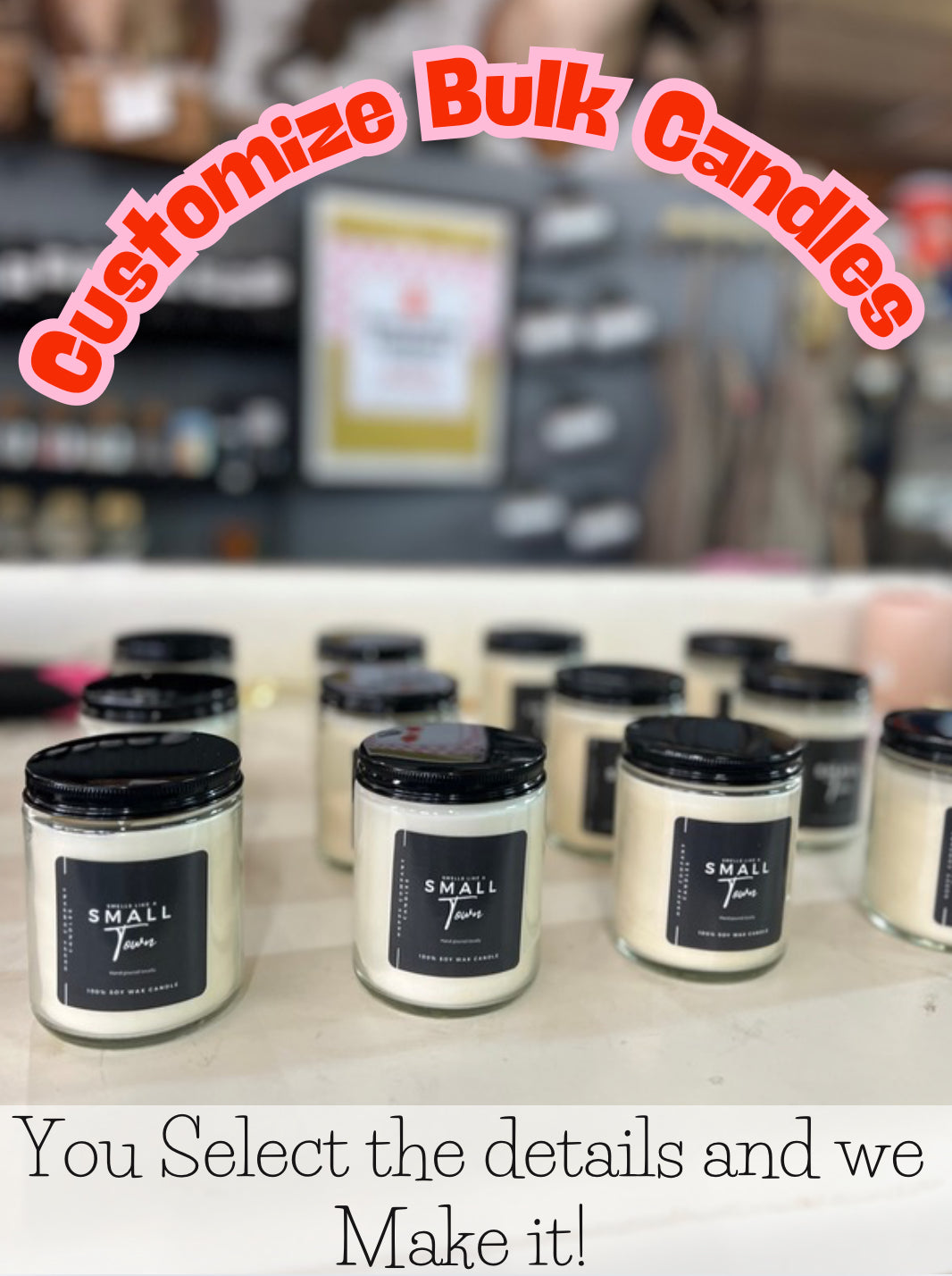 Custom Candles-Let Us Make The Candle Of Your Dreams☁️ see