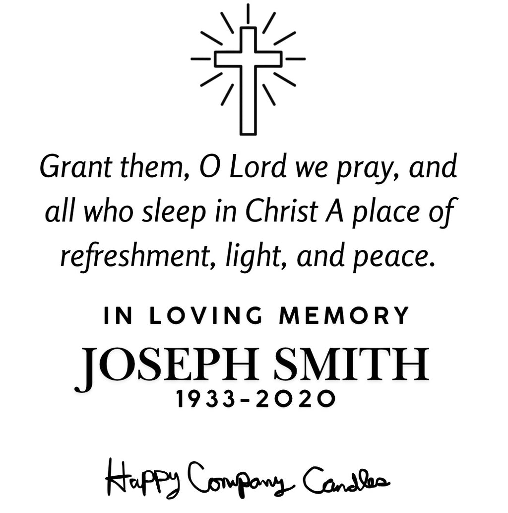 ✝️ Condolence Candle Box