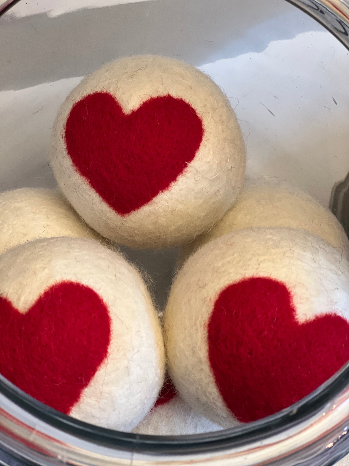 Heart Dryer Balls