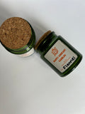 Green Jar with Cork Lid (8 oz)