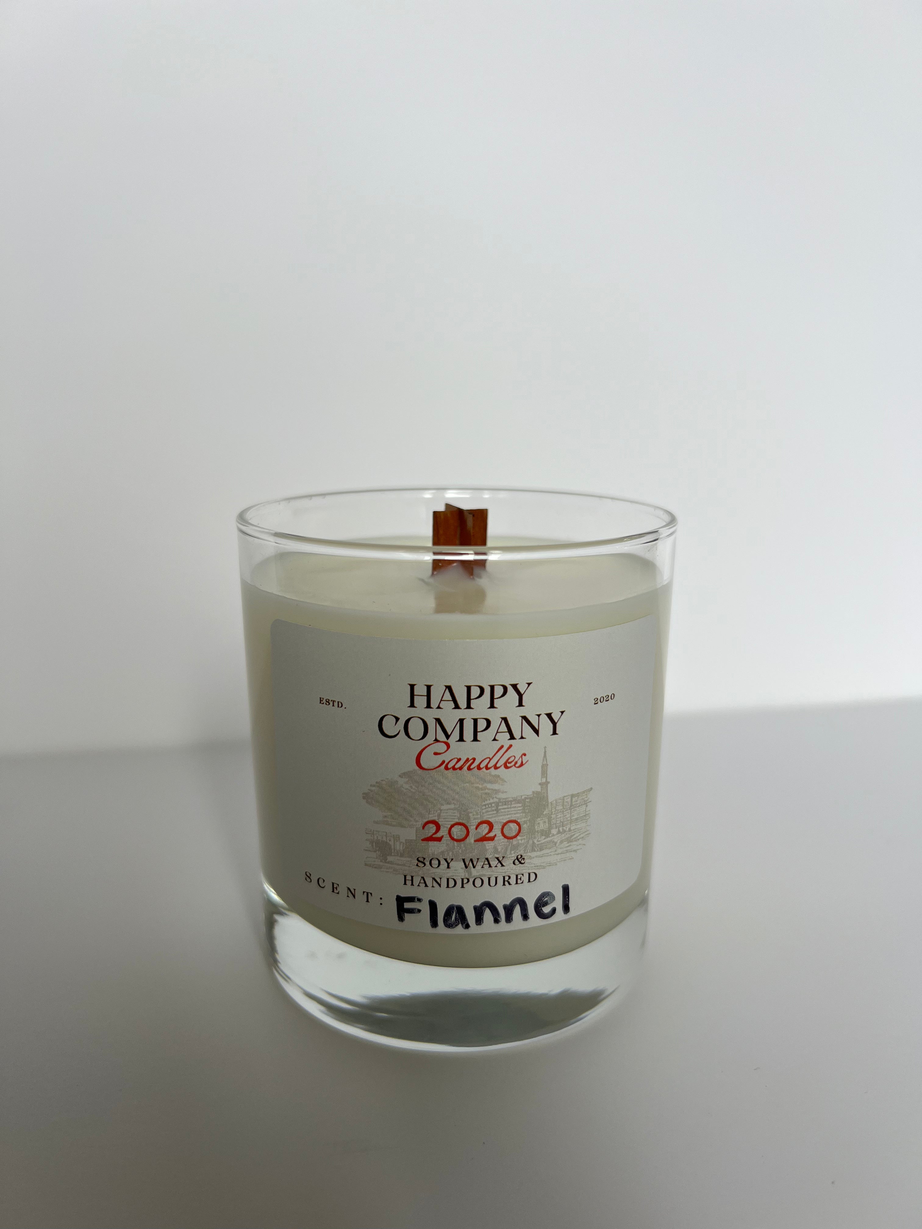 Whisky Glass Woodwick Candle  (11 oz)