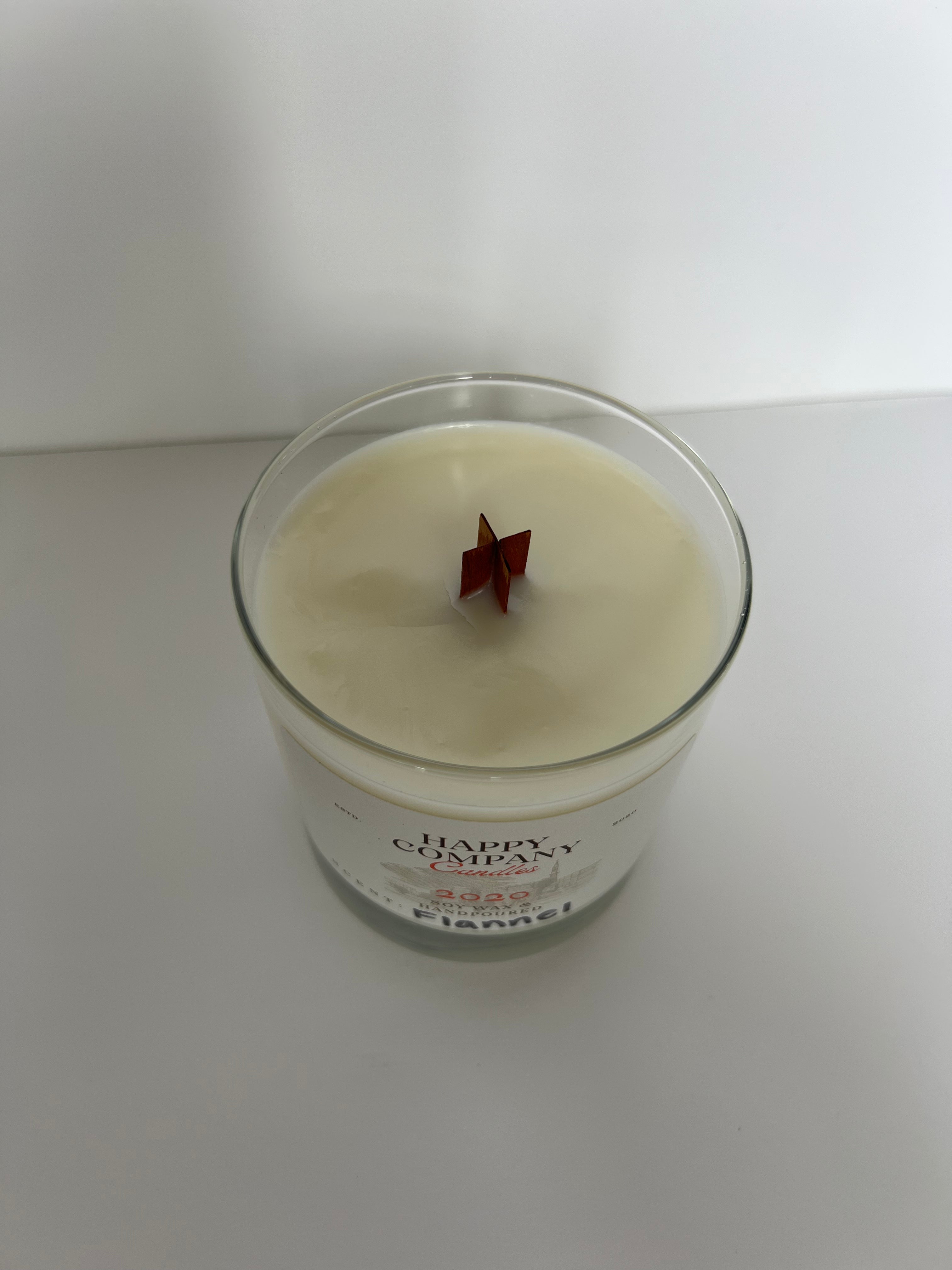 Whisky Glass Woodwick Candle  (11 oz)