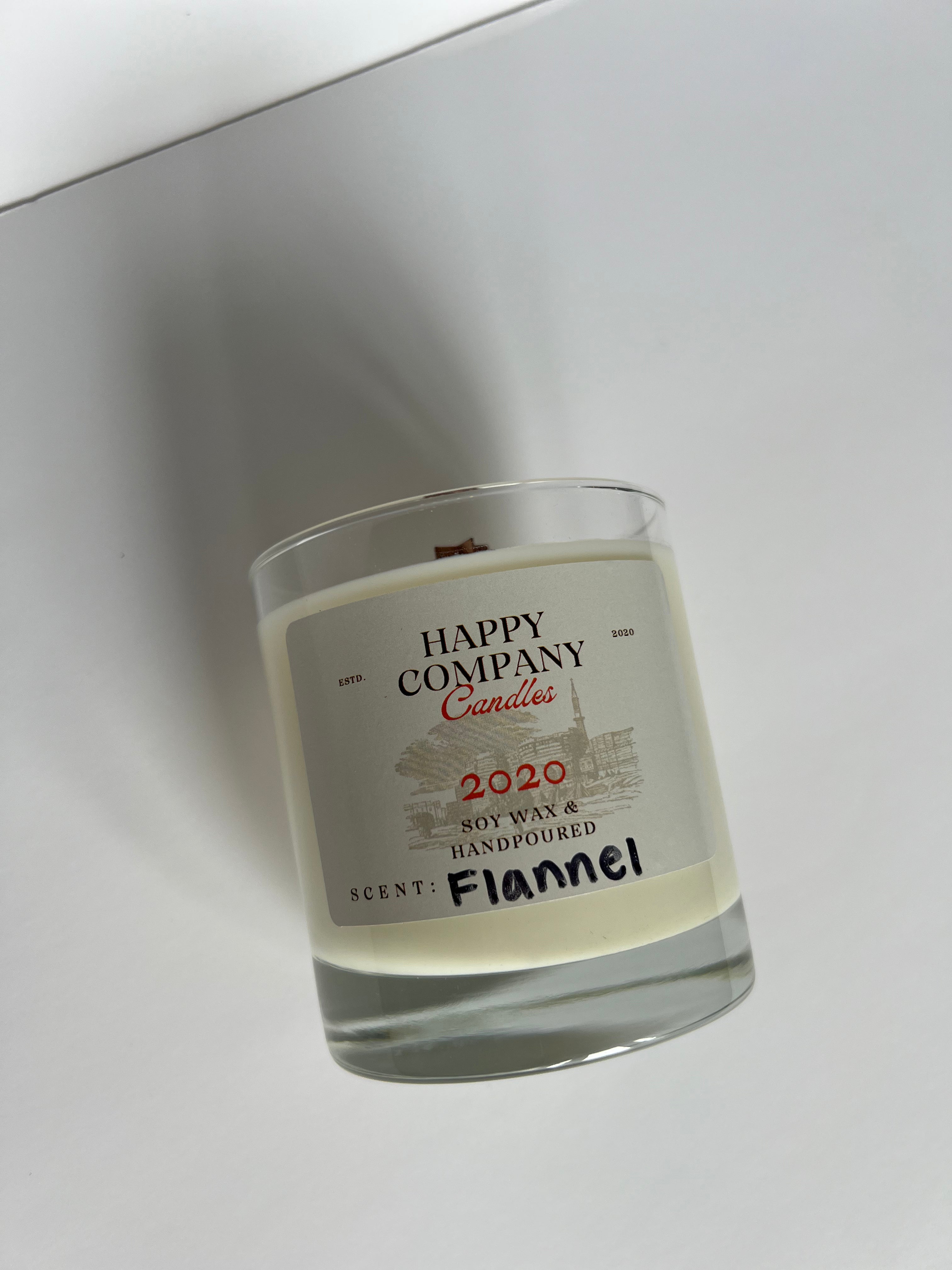 Whisky Glass Woodwick Candle  (11 oz)