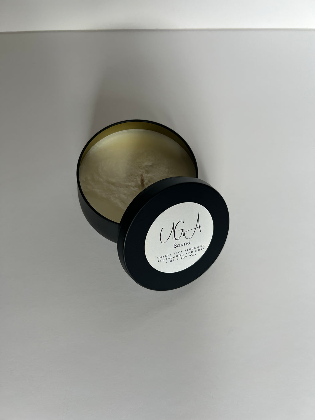 Customize Black Tin (8 oz)—Type University or Work to Replace UGA Bound