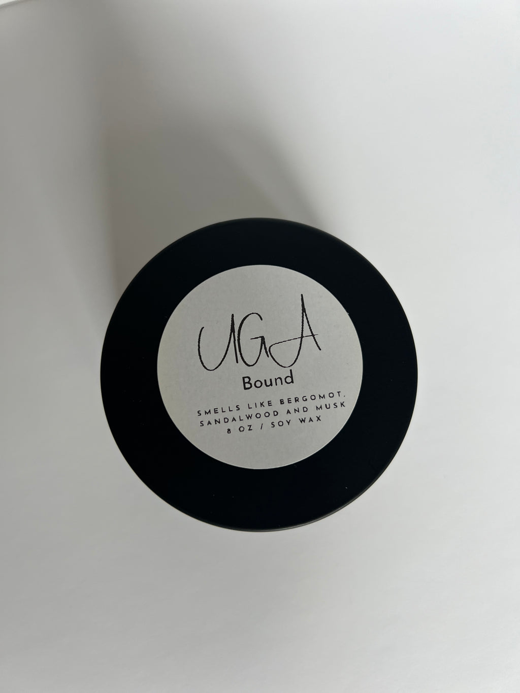Customize Black Tin (8 oz)—Type University or Work to Replace UGA Bound
