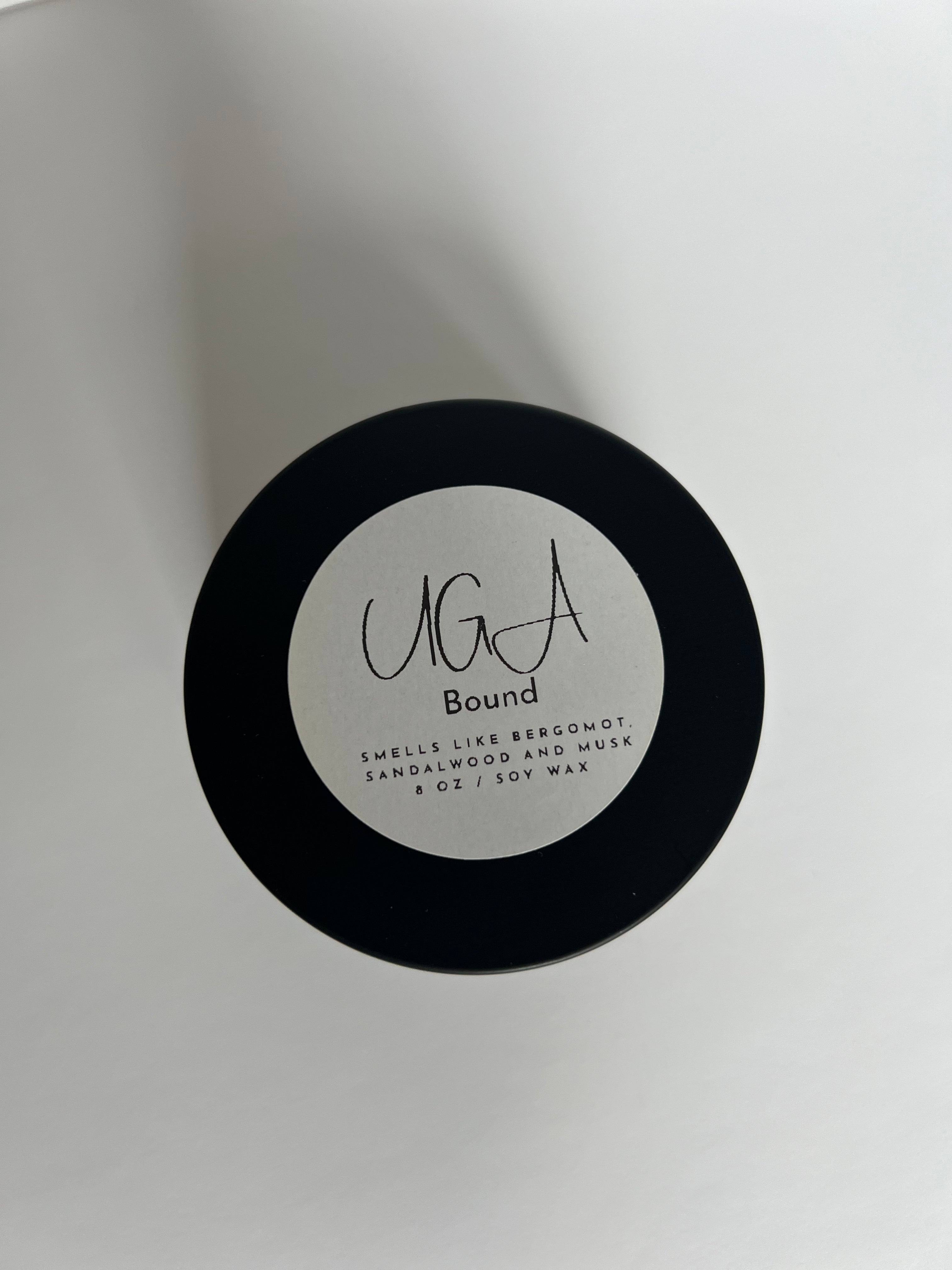 Customize Black Tin (8 oz)—Type University or Work to Replace UGA Bound