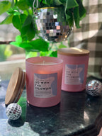 Frosted Vessels with Bamboo Lid (10oz)-Light Color options