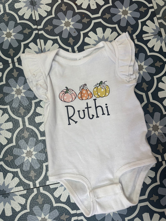 Customize Pumpkin Trio Design