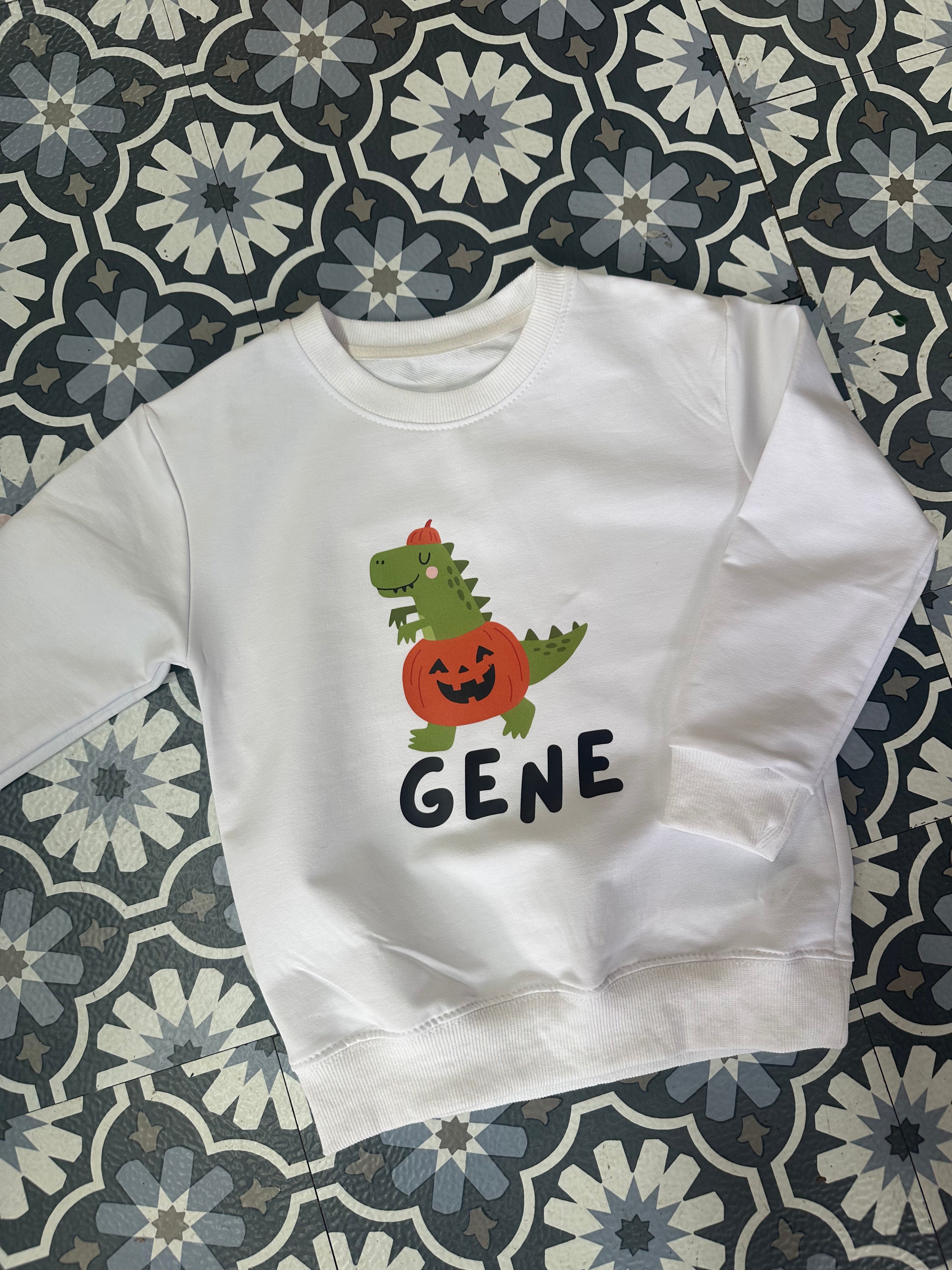 Customize Dinosaur Pumpkin Design