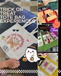 Trick or Treat Tote Bag Making Experience (Quantity means the number of People)