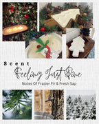 Dough Bowl Christmas Candle Collection