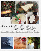 Dough Bowl Christmas Candle Collection