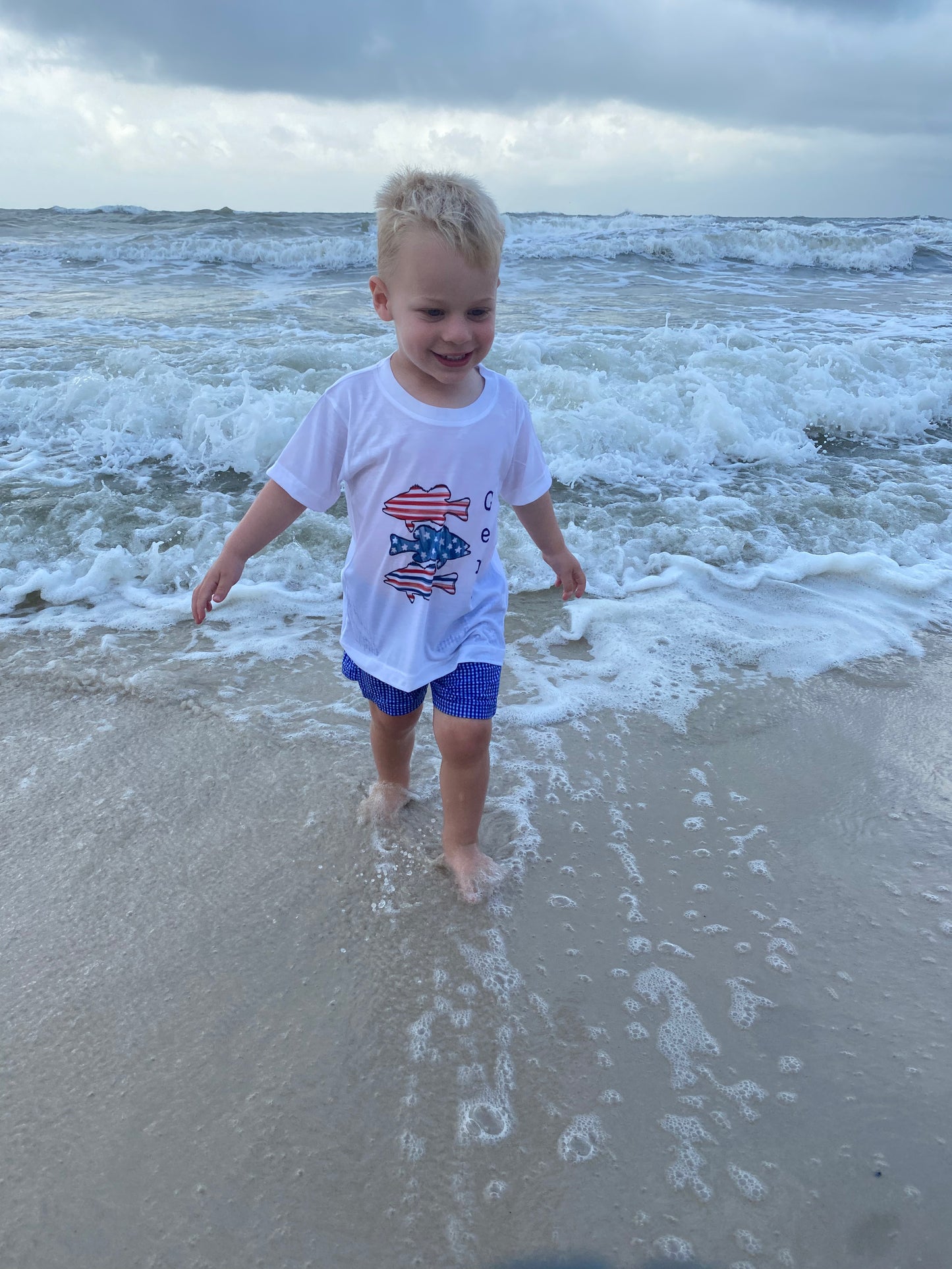 Personalized Patriotic Shirts (Toddler)
