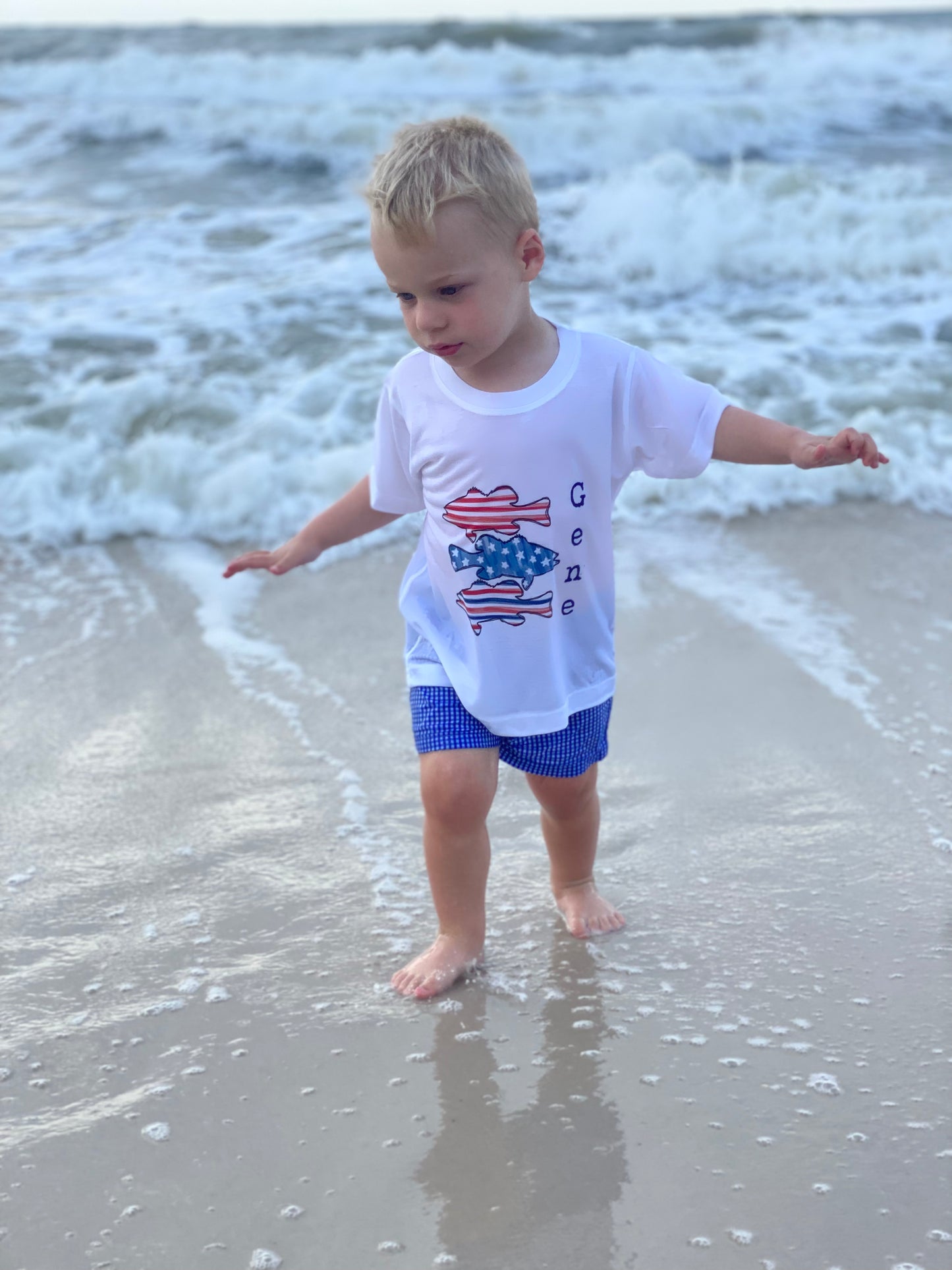 Personalized Patriotic Shirts (Toddler)