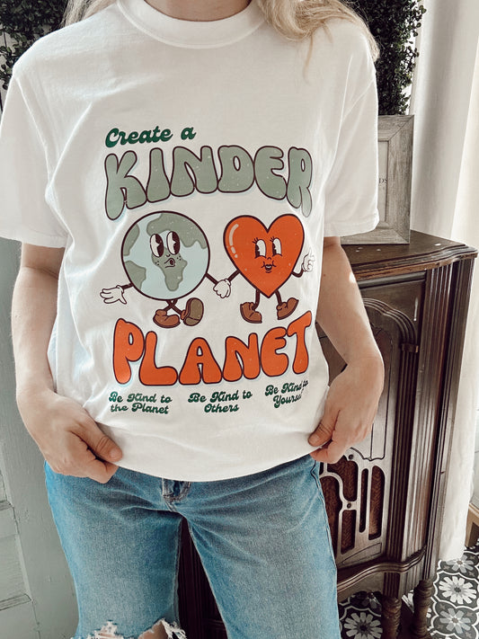 Create A Kinder Planet - (Adult) Comfort Colors TShirts