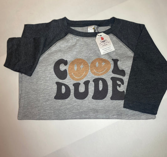 Cool Little Dude Baseball T-Shirt (Toddler)